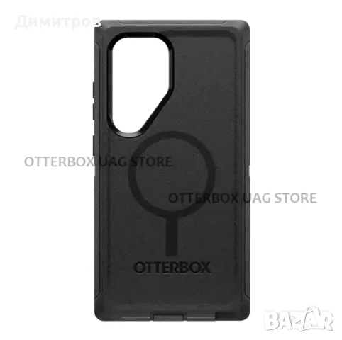 Оригинален удароустойчив каучуков  калъф Otterbox за Samsung S25 ULTRA черен, снимка 9 - Калъфи, кейсове - 49935182