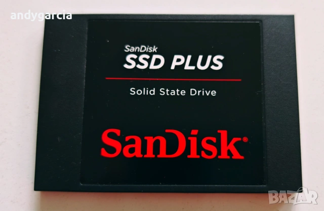 240GB SANDISK PLUS SSD ЧИСТО НОВ ДИСК SATA 6Gb/s. 2.5 inch скорост четене/запис - 550/440 MB/s , снимка 2 - Твърди дискове - 54353396