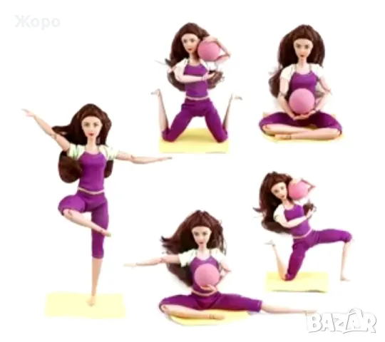 КУКЛА В ЗАЛАТА НА ЙОГА КН2705, снимка 4 - Кукли - 47975158