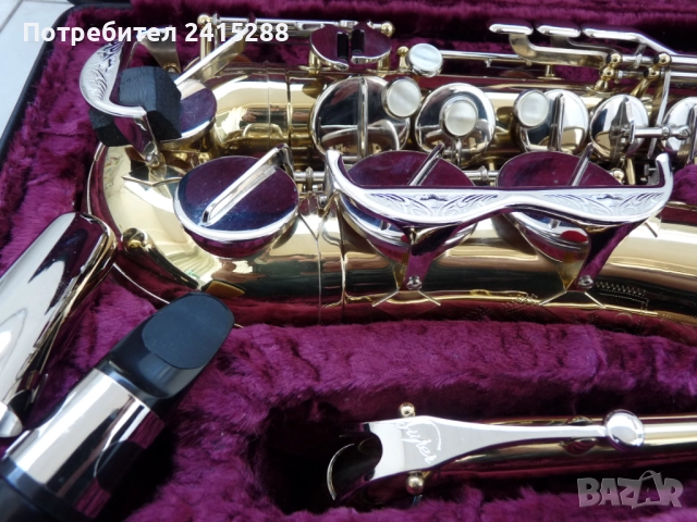 Продавам Алт саксофон Амати Супер модел Кортон, снимка 2 - Духови инструменти - 52998737