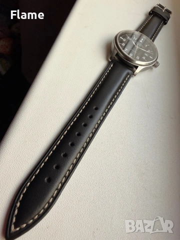 Mühle-Glashütte Terrasport Edition Lufthansa мъжки часовник Пилотски военен водоустойчив швейцарски , снимка 5 - Мъжки - 54174349