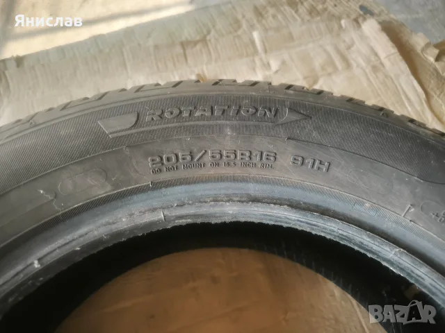 Зимни гуми 205/55 R16 , снимка 3 - Гуми и джанти - 56242310