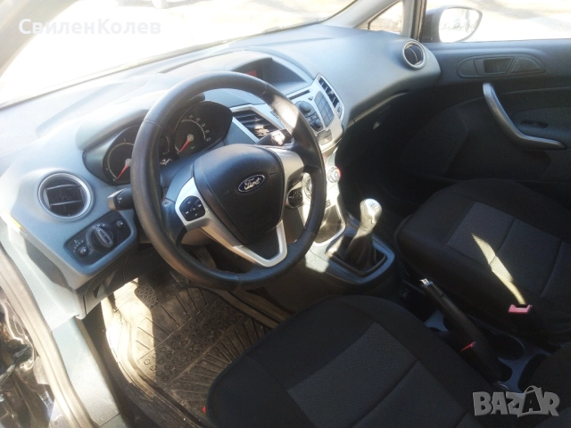Форд Фиеста 1.2 , 85 к.с, от 2010г., снимка 9 - Автомобили и джипове - 52794560