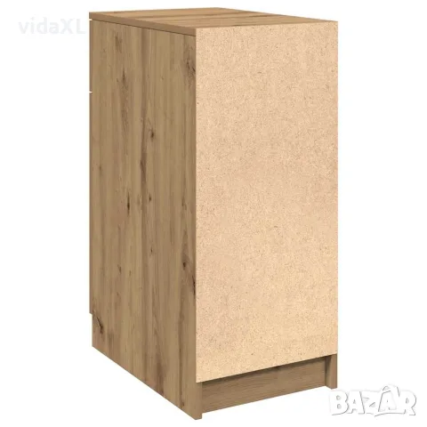 vidaXL Шкаф за бюро, дъб артизан, 33x50x75 см, инженерна дървесина, снимка 6 - Шкафове - 56148328