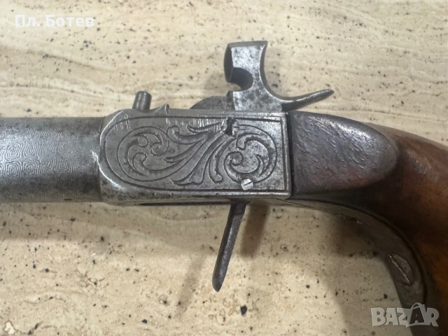 Стар капсулен пистолет, револвер, снимка 7 - Антикварни и старинни предмети - 53275772