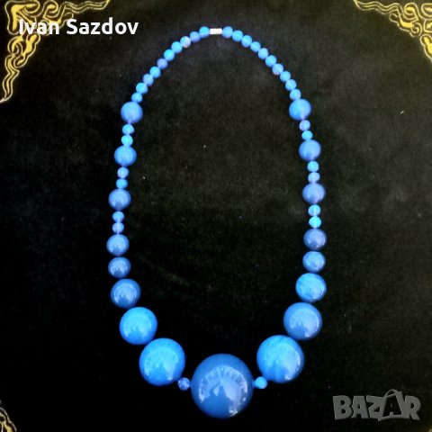 Кехлибарена огърлица (червен cherry кехлибар), снимка 2 - Колиета, медальони, синджири - 40047263