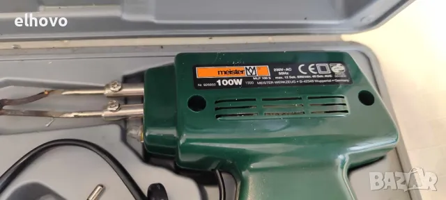 Поялник Meister MLP 100S, снимка 3 - Поялници и запояване - 49310130