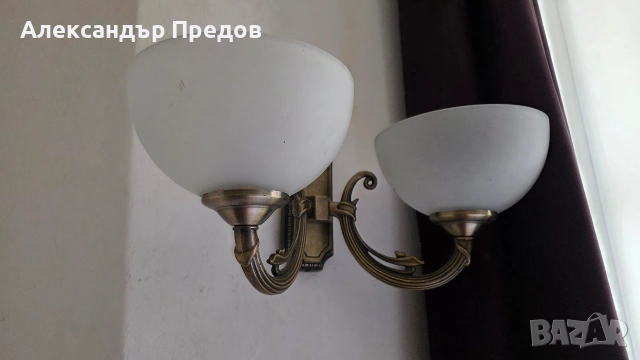 Eglo - 3 бр. полилеи + 2 единични и 2 двойни аплика, снимка 6 - Лампи за таван - 54254624