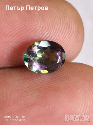 кварц- мистичен- 1.72 ct, снимка 1