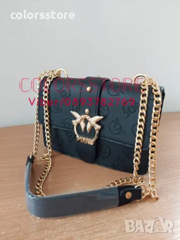 Черна чанта Pink💚 код SG-Y56, снимка 3 - Чанти - 35421106