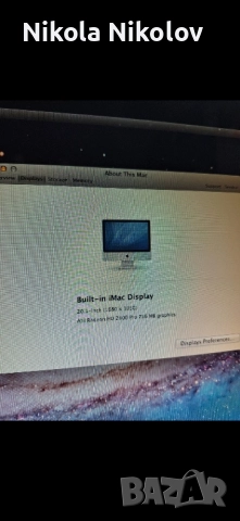 Компютър iMac A1224 ,20-inch, снимка 3 - Работни компютри - 52066925