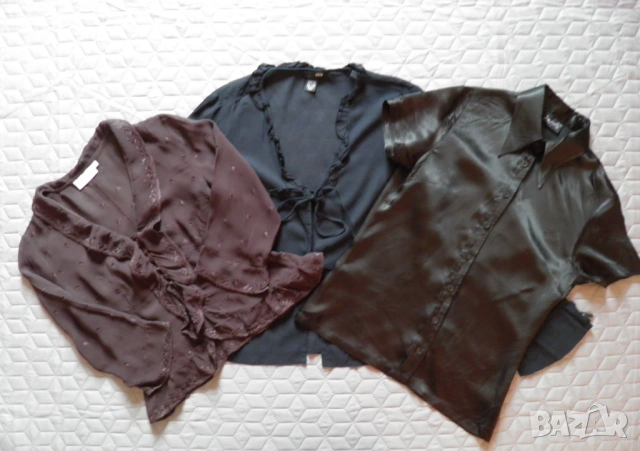 Лот от три дамски ризи H&M HENNES и IMPULS