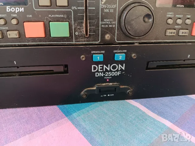 Denon DN-2500F Dual  CD Player , снимка 2 - Плейъри, домашно кино, прожектори - 48655197
