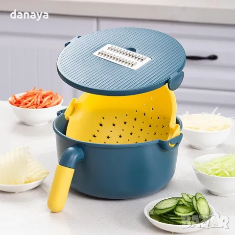 5260 Кухненско ренде с купа и гевгир за отцеждане, снимка 4 - Аксесоари за кухня - 47405382