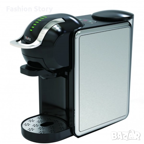 Кафемашина 8 в 1 Voltz, 1450W,19 бара,резервоар 0.8л.,5 адаптера