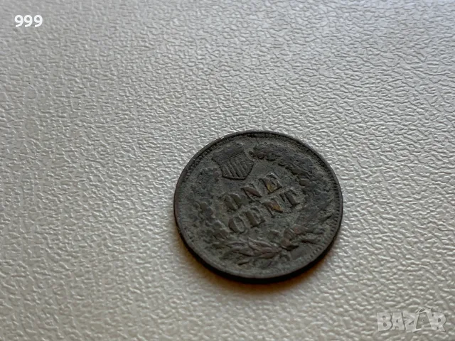 1 цент 1902, 1943 САЩ - Индианска глава, снимка 3 - Нумизматика и бонистика - 48736070