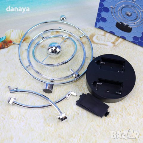 1299 Антистрес махало сфера сувенир за офис играчка вечно движение, снимка 5 - Декорация за дома - 44160668