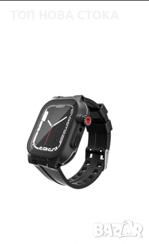 Водоустойчив калъф ShellBox за Apple Watch Series - за iWatch Series 7 45", снимка 5 - Смарт часовници - 53891111
