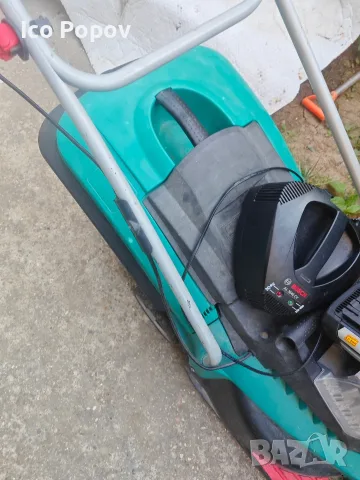 Акумулаторна косачка Bosch rotak 43 li, снимка 6 - Градинска техника - 55710618