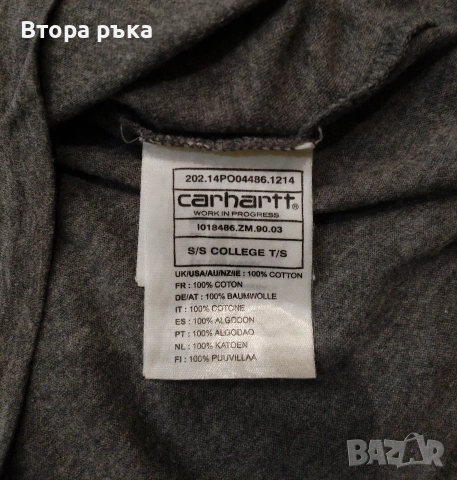Carhartt тениска мъжка оригиналн , снимка 6 - Спортни дрехи, екипи - 54230130