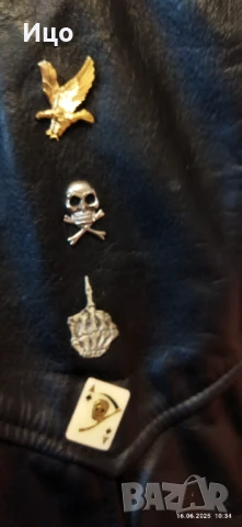 Голям рокерски елек 6ХL, снимка 12 - Аксесоари и консумативи - 50680901