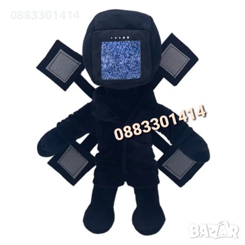 Skibidi Toilet Скибиди Тойлет Плюшени играчки , снимка 11 - Плюшени играчки - 42458944