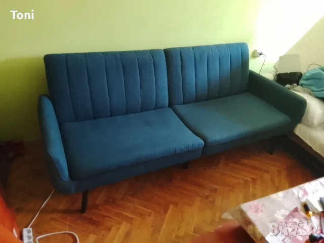 диван JYSK много лек с функция сън клик клак канапе