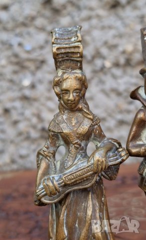 Винтидж Бронзови Музиканти Белгия- "1930г", снимка 17 - Колекции - 40007257