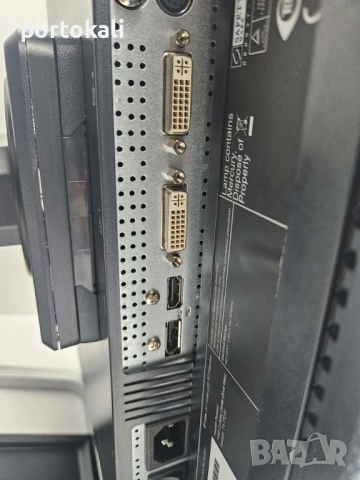 +Гаранция! HDMI IPS Монитор HP LP2475w 24" инча + кабел, снимка 15 - Монитори - 54012472