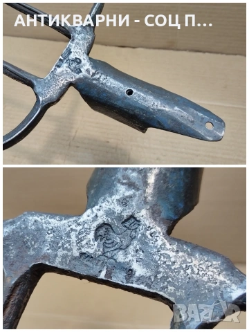 Стара Кована Вила За Сено / НОМЕР 625., снимка 7 - Антикварни и старинни предмети - 53275242
