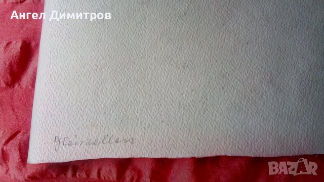 Акварел картина подписан , снимка 4 - Картини - 39097200