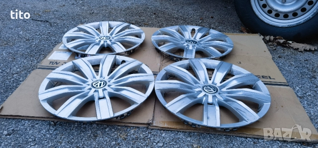 Оригинални 17 Цола тасове Volkswagen/Фолксваген, снимка 2 - Части - 52519822