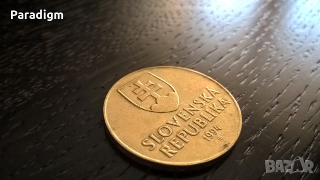 Монета - Словакия - 10 крони | 1994г., снимка 2 - Нумизматика и бонистика - 29380131