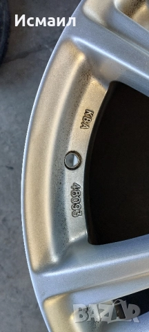 Аломиниеви джанти за Мерцедес W204 17ц, снимка 4 - Гуми и джанти - 51653061