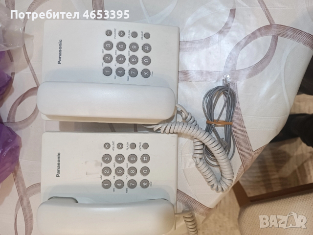 Стационарен телефон Panasonic , снимка 5 - Стационарни телефони и факсове - 52444706