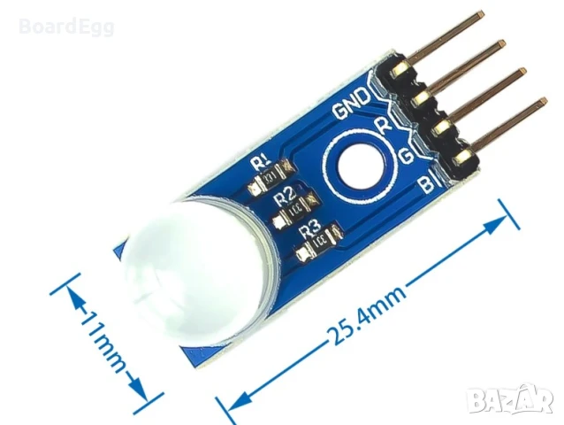 10mm RGB LED Модул