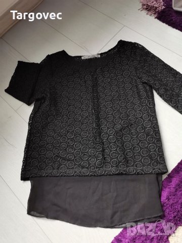 Черна дамска блуза , снимка 1