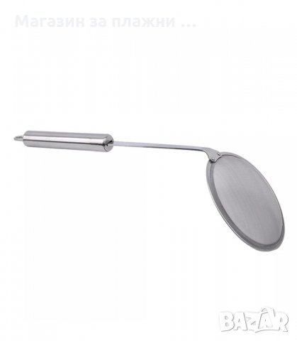 ЦЕДКА С ФИНА МРЕЖА, НЕРЪЖДАЕМА СТОМАНА - код  2999, снимка 5 - Аксесоари за кухня - 34140310