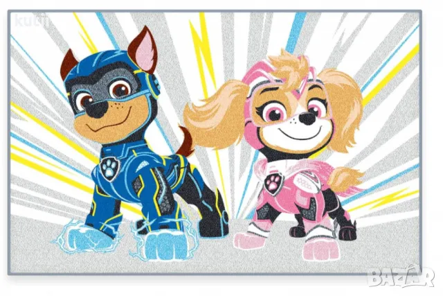 Детско килимче, Paw Patrol 50 x 75 cm, снимка 1