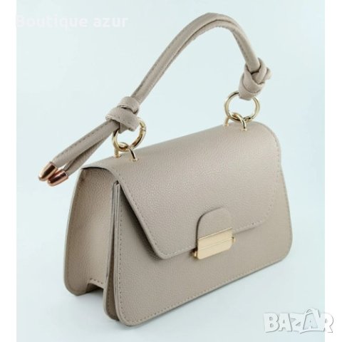 Елегантна фешън чанта с авнгардни дръжки в модерни цветове, снимка 2 - Чанти - 44338377