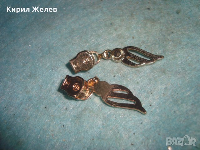 2 МОДНИ ПОЗЛАТЕНИ НАКРАЙНИКА за ЦИП с АРТ ВИСУЛКИ и МАРКИРОВКИ 26774, снимка 8 - Други - 35100880