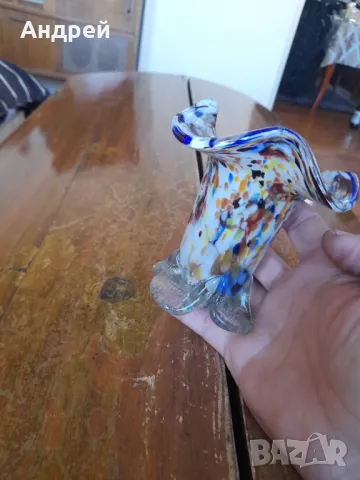 Стара стъклена ваза #16, снимка 7 - Други ценни предмети - 50129814