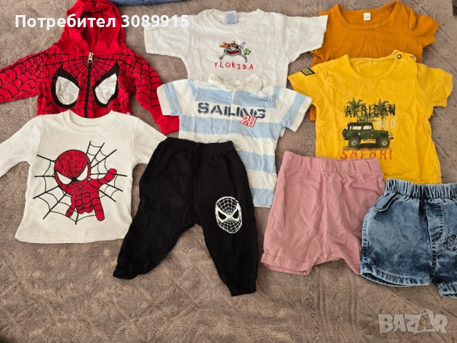 Лот бебешки дрехи 56-80р-р, снимка 6 - Комплекти за бебе - 54342827