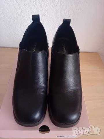 Затворени дамски обувки с висок ток, снимка 3 - Дамски обувки на ток - 50411499