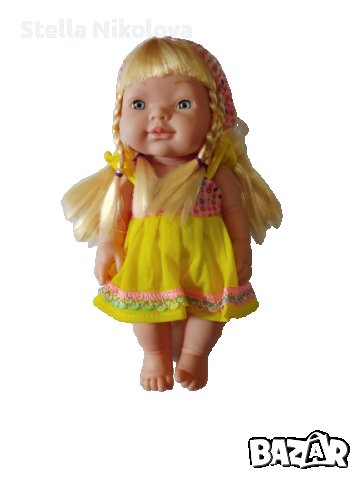 Мека гумена кукла със звуци-28см.