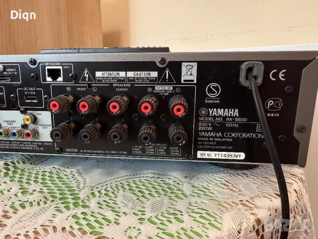 Yamaha RX-S600, снимка 11 - Ресийвъри, усилватели, смесителни пултове - 50316930