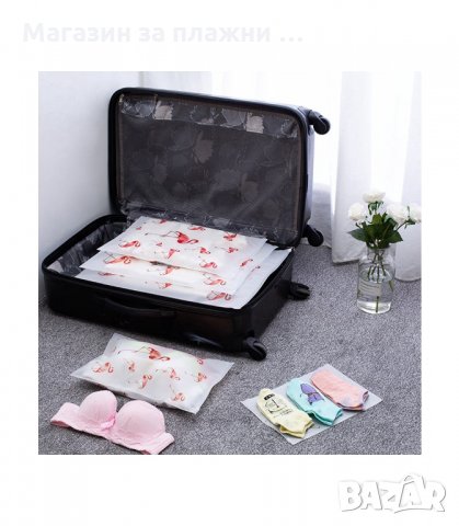 5 БРОЯ ПЛИКОВЕ С ЦИП В РАЗЛИЧНИ РАЗМЕРИ ЗА СЪХРАНЕНИЕ НА ДРЕХИ И КОЗМЕТИКА - код 2530, снимка 5 - Други стоки за дома - 34194070