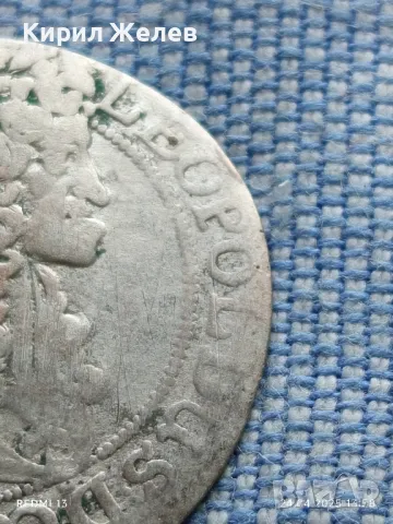 Сребърна монета Леополд шести рядка стара за КОЛЕКЦИОНЕРИ 50093, снимка 4 - Нумизматика и бонистика - 50020525