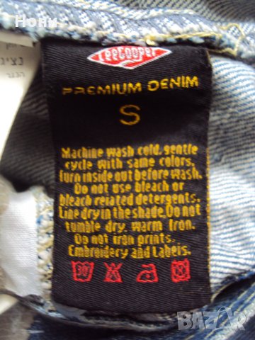Дамско оригинално дънково яке Lee Cooper, снимка 3 - Якета - 30818593
