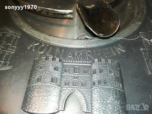 немски пепелник/чиния-внос германия, снимка 12 - Колекции - 30040773